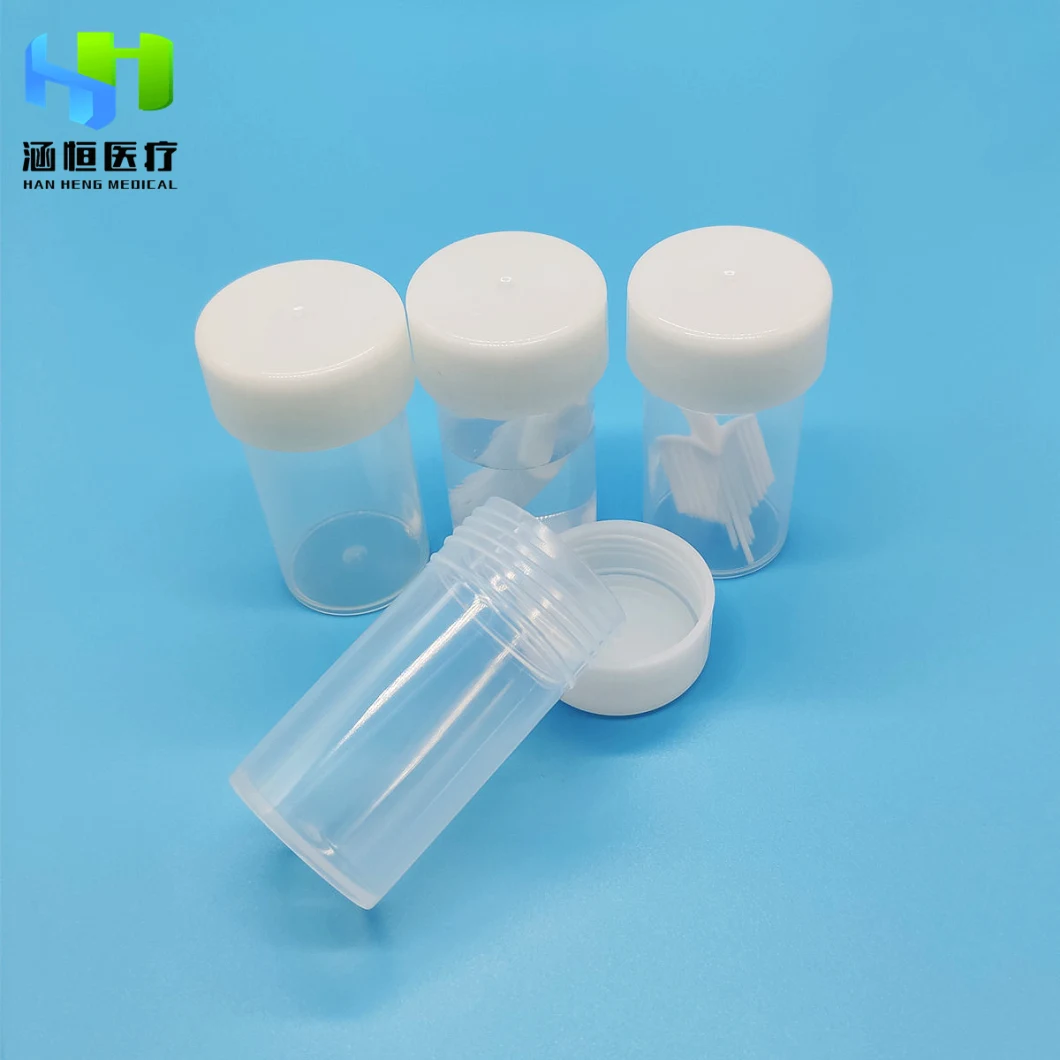 TUV CE Disposable Cervical Sampling Brushes with 20ml Tubes