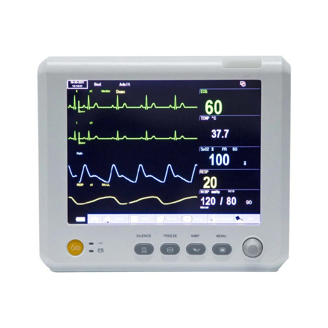 ICU Ambulance Ward Available Monitor ECG SpO2 Temp Mods Monitoring Patient Monitor