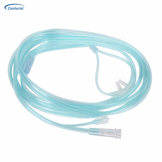 CO2-Überwachungs-Nasenkanüle mit Kunststoffspitze für Patienten