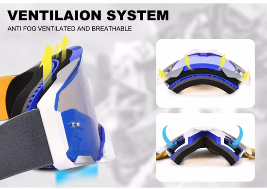 Hochwertige Anti-Beschlag-Schutzbrille mit optischer Linse