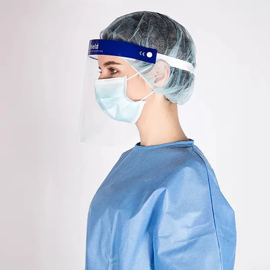 Heißer Verkauf Dental Einweg-Gesichtsschutz mit Schwamm / Dental Face Mask Shield